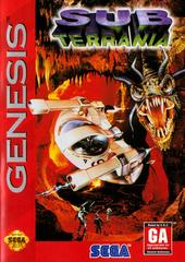Sub Terrania - Sega Genesis - Used w/ Box & Manual