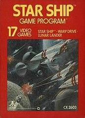 Star Ship [Text Label] - Atari 2600 - Cartridge Only