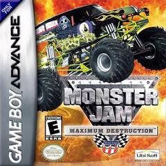 Monster Jam Maximum Destruction - GameBoy Advance - Game Only