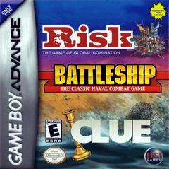 Risk / Battleship / Clue - GameBoy Advance - Game Only