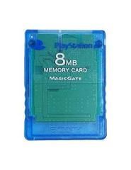 8MB Memory Card [Blue] - Playstation 2 - Device Only