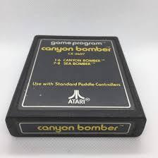 Canyon Bomber [Text Label] - Atari 2600 - Cartridge Only