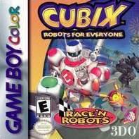 Cubix Robots for Everyone Race N Robots - GameBoy Color - Game Only