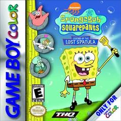 SpongeBob SquarePants Legend of the Lost Spatula - GameBoy Color - Game Only