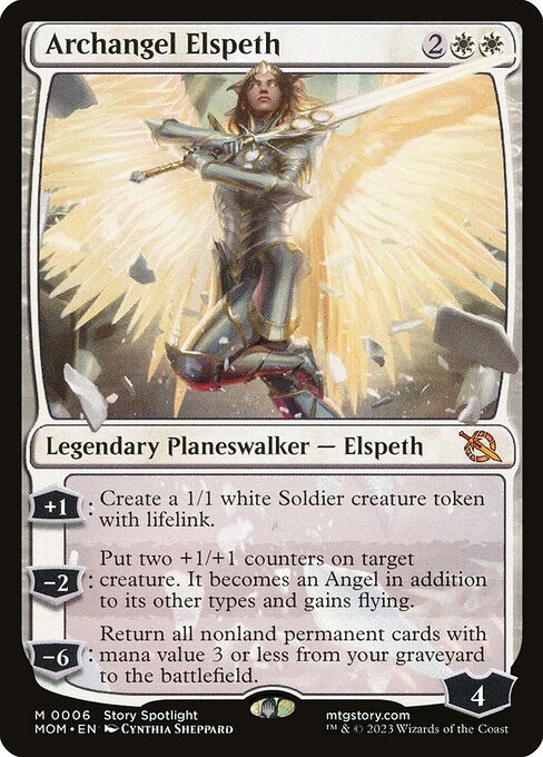 Archangel Elspeth (6) - Lightly Played / mom