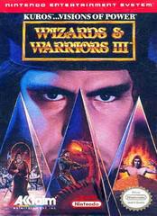 Wizards and Warriors III Kuros Visions of Power - NES - Game Only