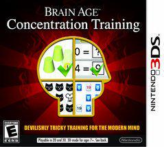 Brain Age: Concentration Training - Nintendo 3DS - Game Only
