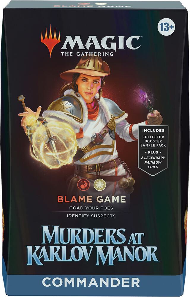 Blame Game - Murders at Karlov Manor Commander Deck