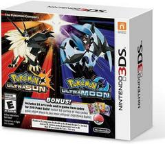 Pokemon Ultra Sun & Pokemon Ultra Moon Dual Pack - Nintendo 3DS - Used w/ Box & Manual