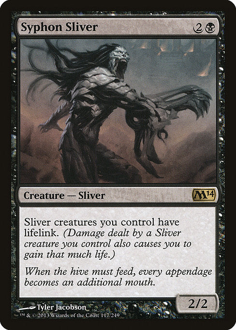 Syphon Sliver (117) - Moderately Played / m14