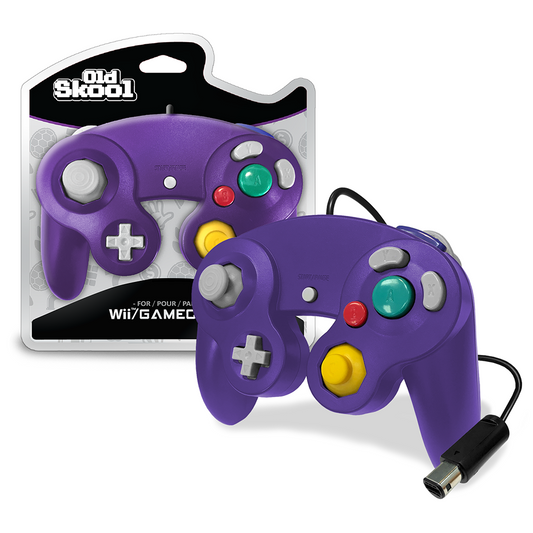 Gamecube Controller (Purple) - Old Skool - Sealed Brand New