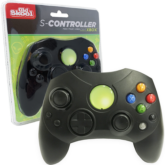 Old Skool S-Controller (Black) - Xbox - Sealed Brand New