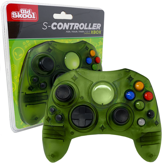 Old Skool S-Controller (Green) - Xbox - Sealed Brand New