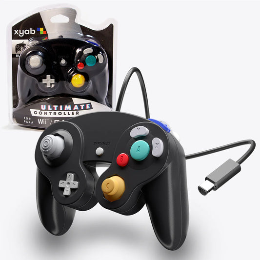 XYAB Gamecube Wired Controller - Black