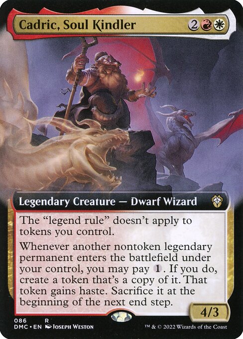 Cadric, Soul Kindler (86) - EXTENDED ART - Lightly Played / dmu
