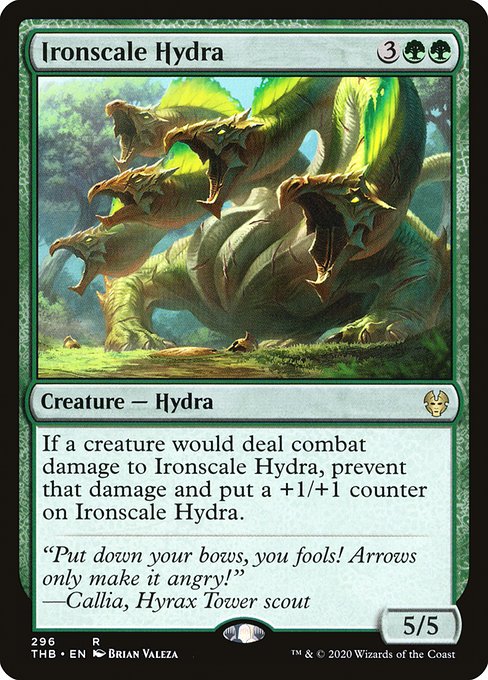 Ironscale Hydra (296) - Lightly Played / thb