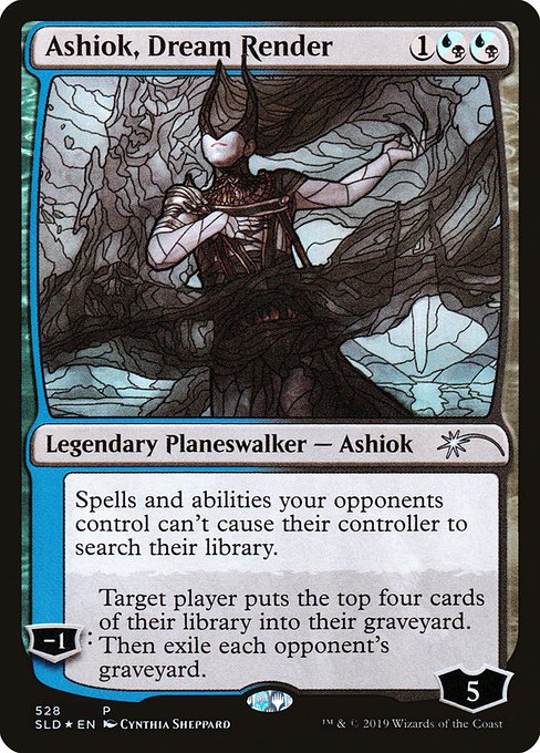 Ashiok, Dream Render (528) - Foil Lightly Played / sld