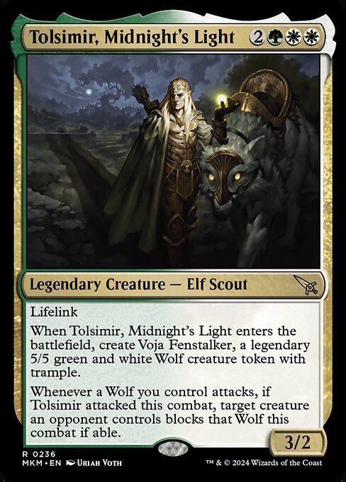 Tolsimir, Midnight's Light (236) - Lightly Played / mkm