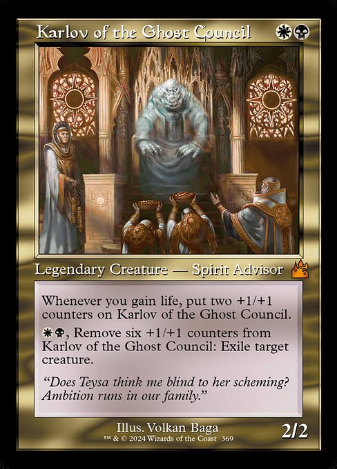 Karlov of the Ghost Council (369) - Lightly Played / rvr
