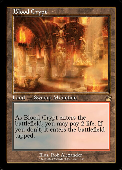 Blood Crypt (397) - Foil Lightly Played / rvr