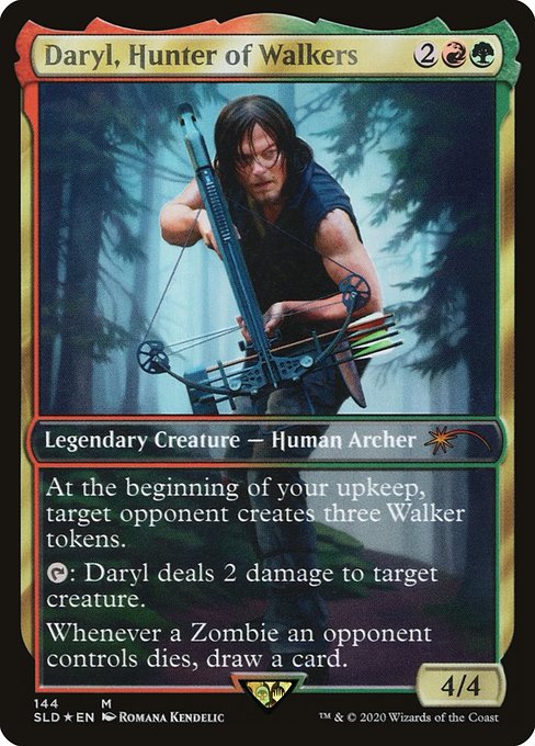 Hansk, Slayer Zealot (144) - FULL ART - Foil Lightly Played / sld