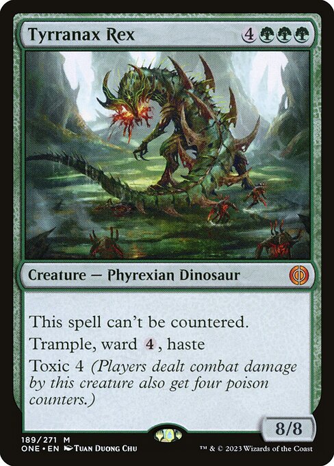 Tyrranax Rex (189) - Lightly Played / one