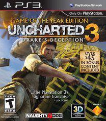 Uncharted 3 [Game of the Year] - Playstation 3 - Used w/ Box & Manual