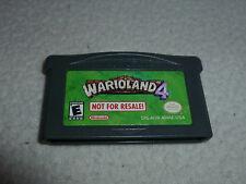 Wario Land 4 [Not for Resale] - GameBoy Advance - Game Only