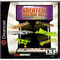 Midway's Greatest Arcade Hits Volume 2 - Sega Dreamcast - Used w/ Box & Manual