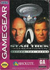 Star Trek Generations Beyond the Nexus - Sega Game Gear - Cartridge Only