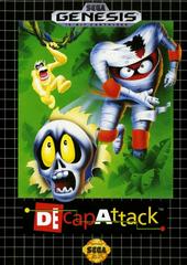 Decap Attack - Sega Genesis - Used w/ Box & Manual