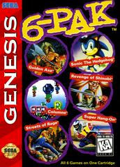 6-Pak - Sega Genesis - Cartridge Only