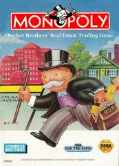 Monopoly - Sega Genesis - Used w/ Box & Manual