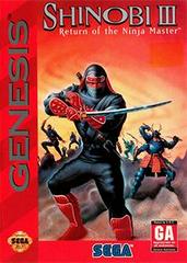 Shinobi III Return of the Ninja Master - Sega Genesis - Used w/ Box & Manual