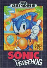 Sonic the Hedgehog - Sega Genesis - Used w/ Box & Manual