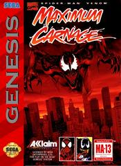 Spiderman Maximum Carnage - Sega Genesis - Cartridge Only