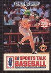 Sports Talk Baseball - Sega Genesis - Used w/ Box & Manual
