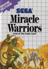 Miracle Warriors - Sega Master System - Cartridge Only
