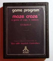 Maze Craze [Text Label] - Atari 2600 - Cartridge Only