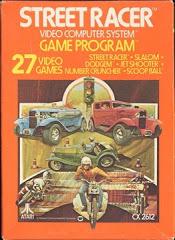 Street Racer [Text Label] - Atari 2600 - Cartridge Only