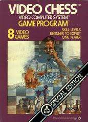 Video Chess [Text Label] - Atari 2600 - Cartridge Only