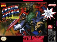 Captain America and the Avengers - Super Nintendo - Used w/ Box & Manual