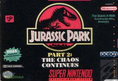 Jurassic Park 2 The Chaos Continues - Super Nintendo - Game Only