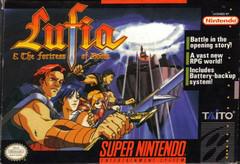 Lufia and The Fortress of Doom - Super Nintendo - Used w/ Box & Manual