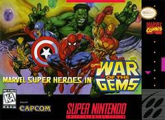 Marvel Super Heroes in War of the Gems - Super Nintendo - Game Only