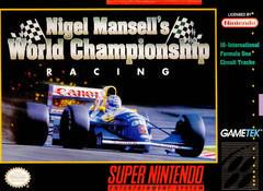 Nigel Mansell's World Championship Racing - Super Nintendo - Game Only