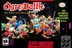 Ogre Battle The March of the Black Queen - Super Nintendo - Used w/ Box & Manual
