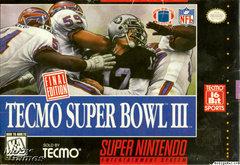 Tecmo Super Bowl III - Super Nintendo - Game Only