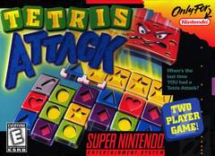 Tetris Attack - Super Nintendo - Used w/ Box & Manual