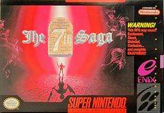 The 7th Saga - Super Nintendo - Used w/ Box & Manual